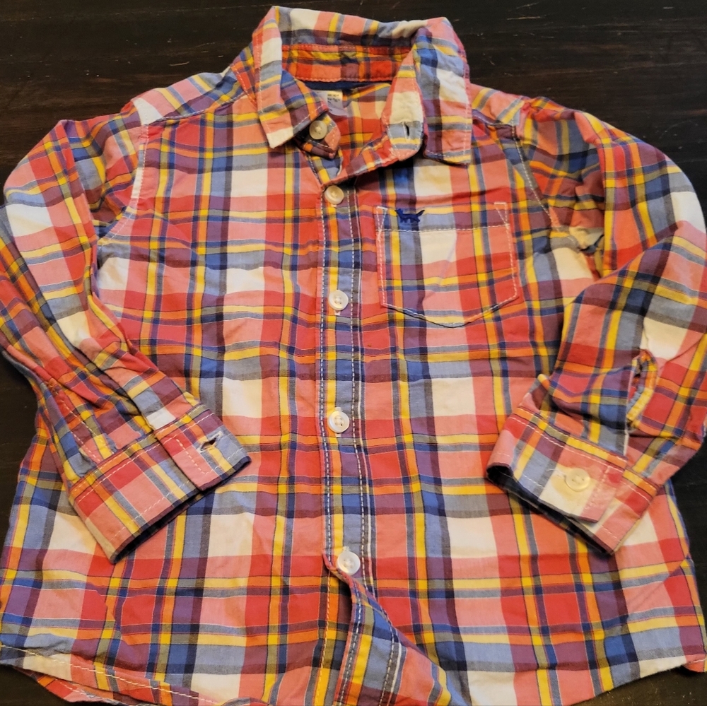 Carters 2T dress shirt boys